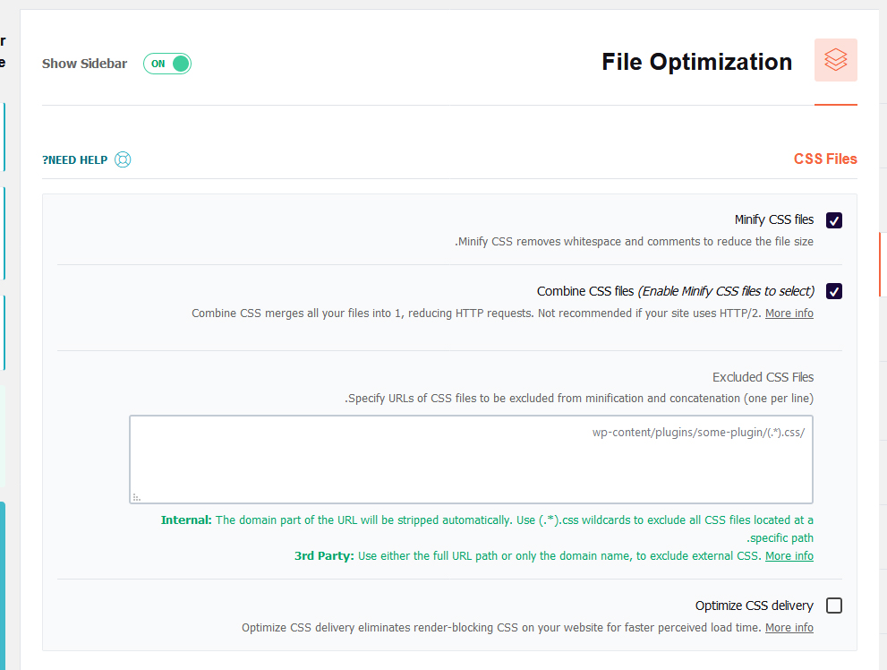 File Optimization